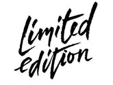 Limited edition car sticker decal